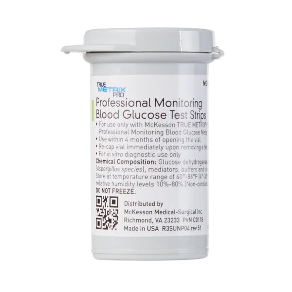 McKesson TRUE METRIX® PRO Professional Monitoring Blood Glucose Test Strips - Image 3