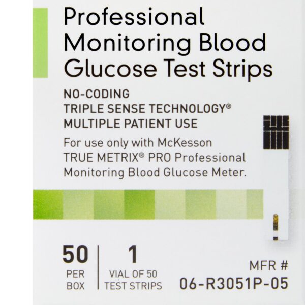 McKesson TRUE METRIX® PRO Professional Monitoring Blood Glucose Test Strips - Image 6