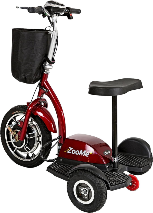 3 Wheel Electric Scooter ZooMe 300 lbs. Weight Capacity - Image 3