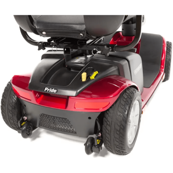 4 Wheel Electric Scooter Victory® 10 400 lbs. Weight Capacity Candy Apple Red - Image 9