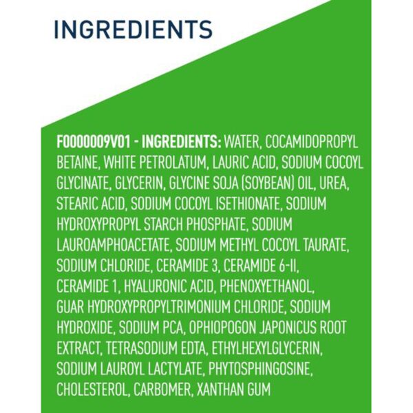 Body Wash CeraVe® Hydrating Liquid 10 oz. Bottle Unscented - Image 2