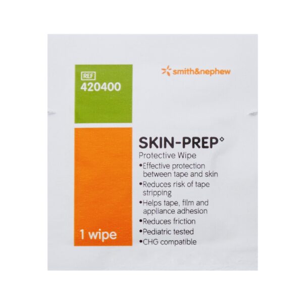 Skin Barrier Wipe Skin-Prep 75 to 100% Strength Isopropyl Alcohol Individual Packet Sterile - Image 3