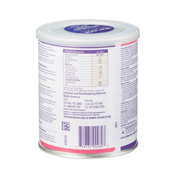 Oral Supplement Duocal® Unflavored Powder 14 oz. Can - Image 2